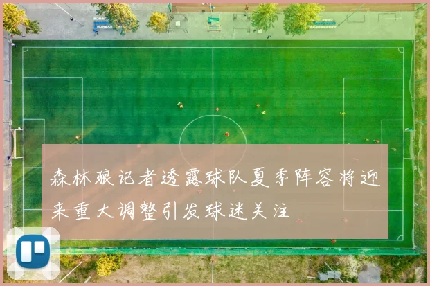 森林狼记者透露球队夏季阵容将迎来重大调整引发球迷关注